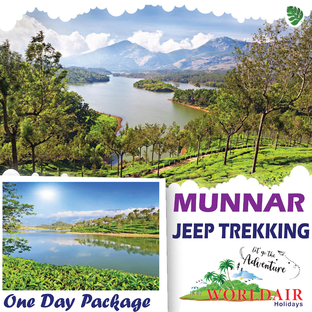 MUNNAR JEEP TREKKING ONE DAY 