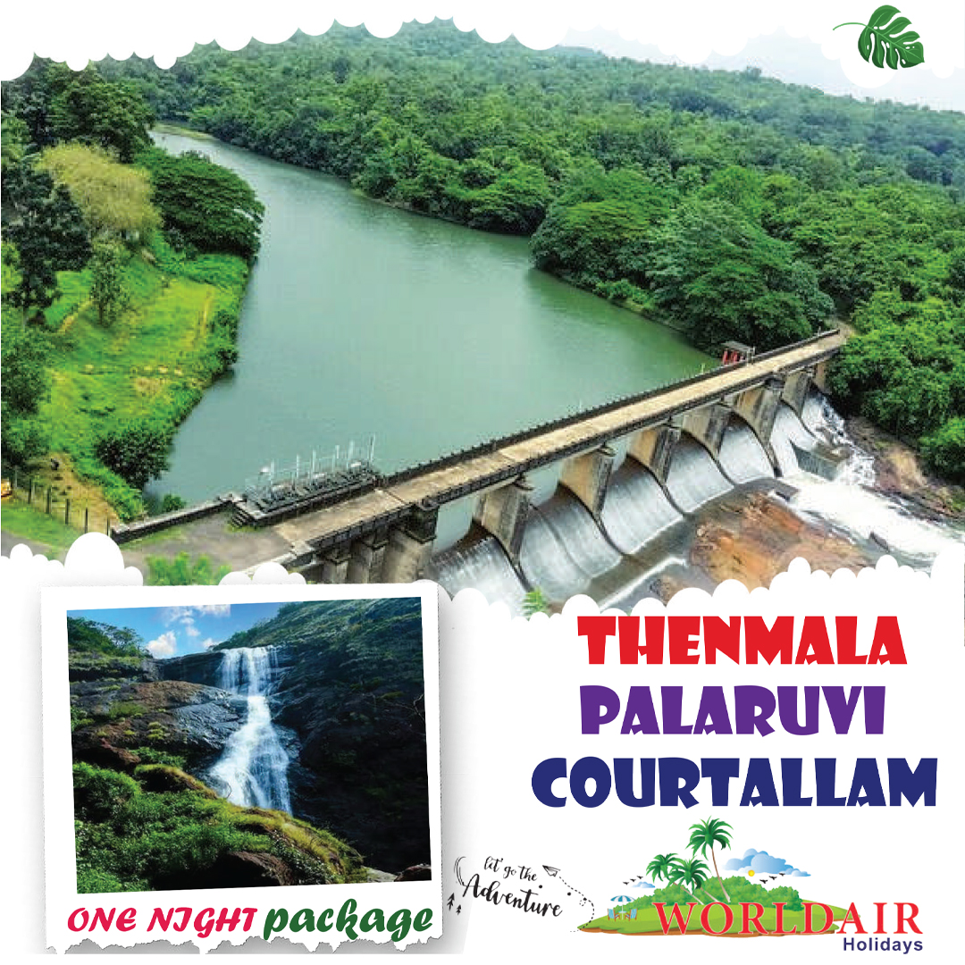 THENMALA, PALARUVI, COURTALLAM, ONE NIGHT PACKAGE 