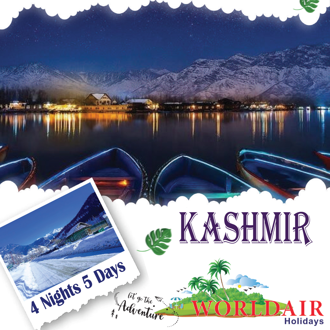 KASHMIR 4 NIGHTS 5 DAYS PACKAGE