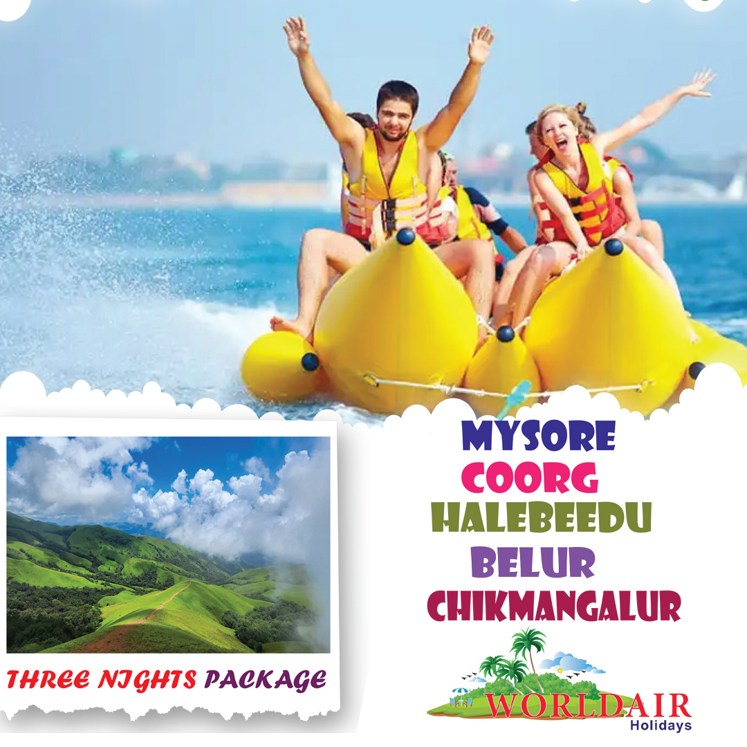 MYSORE, COORG, HALABEEDU, BELUR, CHIKMAGALUR  3 NIGHTS 4 DAYS